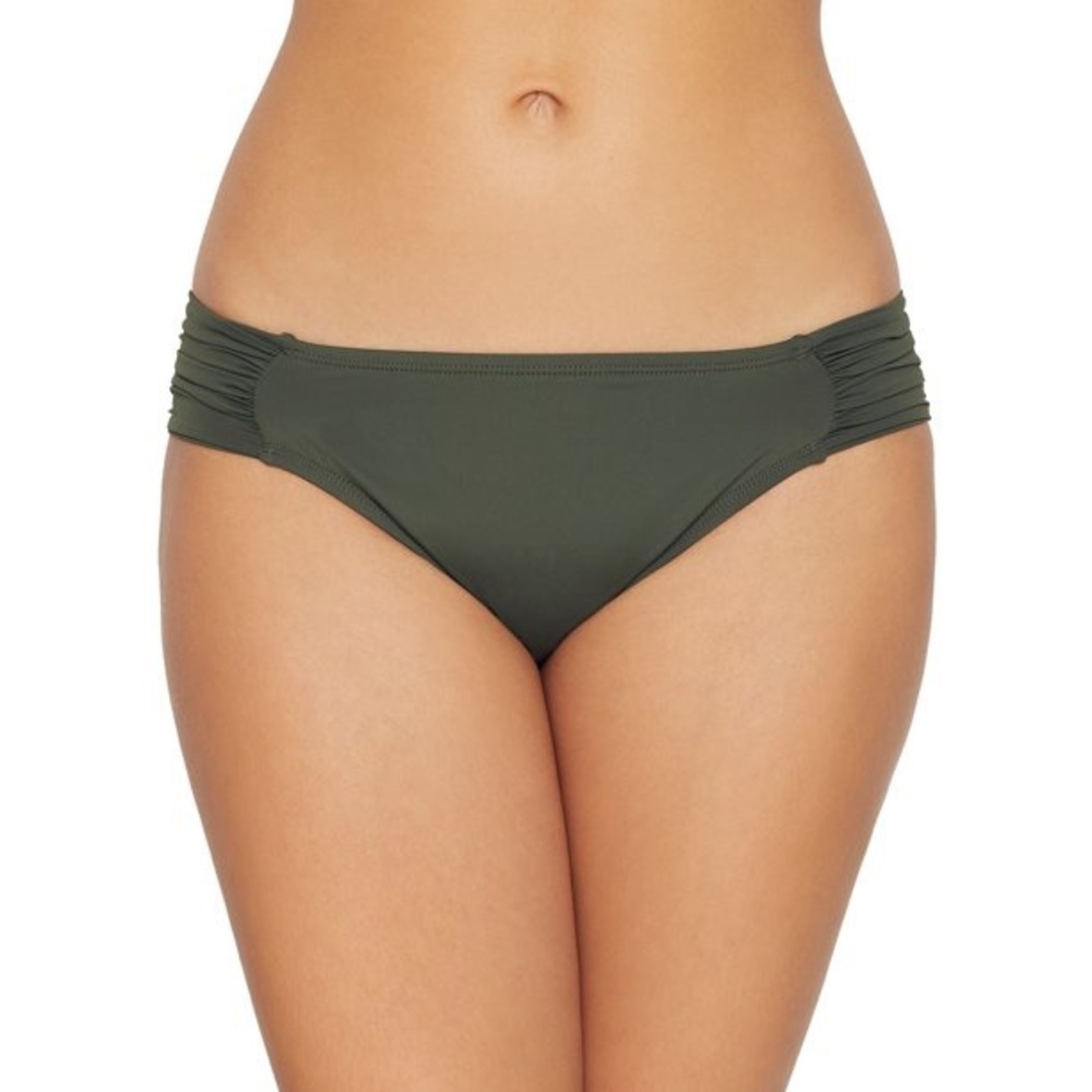 La Blanca Womens Island Goddess Shirred Hipster Bikini Bottom Style-LB0IG96.